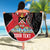 Custom Trinidad and Tobago Football Beach Blanket 2025 Go Soca Warriors