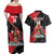 Custom Trinidad and Tobago Football Couples Matching Off Shoulder Maxi Dress and Hawaiian Shirt 2025 Go Soca Warriors