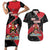 Custom Trinidad and Tobago Football Couples Matching Short Sleeve Bodycon Dress and Hawaiian Shirt 2025 Go Soca Warriors