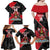 Custom Trinidad and Tobago Football Family Matching Off Shoulder Maxi Dress and Hawaiian Shirt 2025 Go Soca Warriors