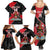 Custom Trinidad and Tobago Football Family Matching Summer Maxi Dress and Hawaiian Shirt 2025 Go Soca Warriors