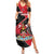 Custom Trinidad and Tobago Football Family Matching Summer Maxi Dress and Hawaiian Shirt 2025 Go Soca Warriors