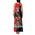 Custom Trinidad and Tobago Football Family Matching Tank Maxi Dress and Hawaiian Shirt 2025 Go Soca Warriors