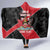 Custom Trinidad and Tobago Football Hooded Blanket 2025 Go Soca Warriors