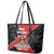 Custom Trinidad and Tobago Football Leather Tote Bag 2025 Go Soca Warriors