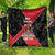 Custom Trinidad and Tobago Football Quilt 2025 Go Soca Warriors