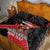 Custom Trinidad and Tobago Football Quilt Bed Set 2025 Go Soca Warriors