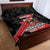 Custom Trinidad and Tobago Football Quilt Bed Set 2025 Go Soca Warriors