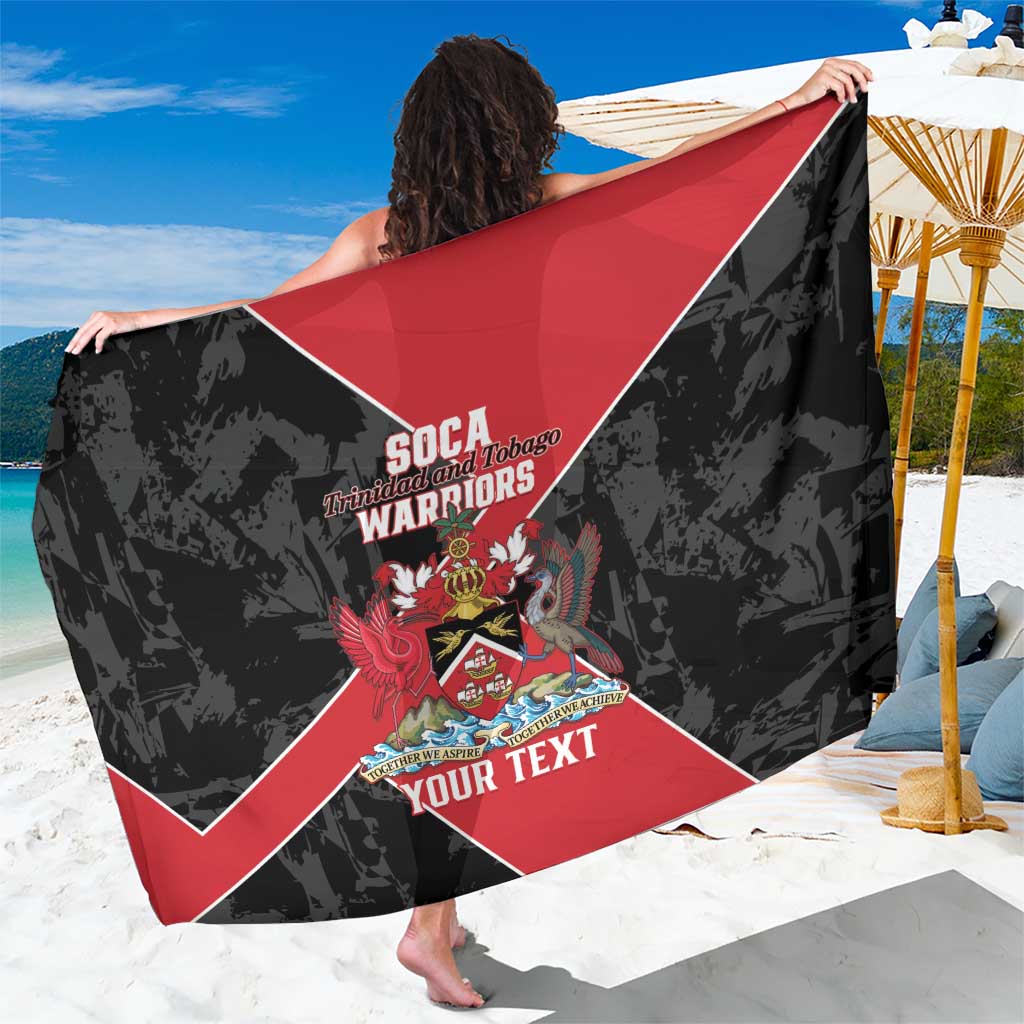 Custom Trinidad and Tobago Football Sarong 2025 Go Soca Warriors