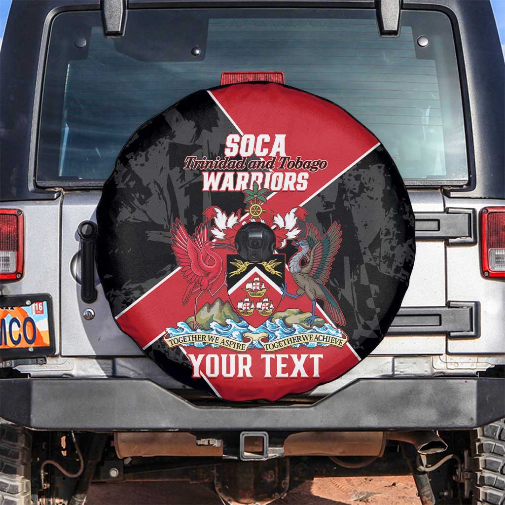 Custom Trinidad and Tobago Football Spare Tire Cover 2025 Go Soca Warriors