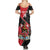 Custom Trinidad and Tobago Football Summer Maxi Dress 2025 Go Soca Warriors