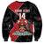 Custom Trinidad and Tobago Football Sweatshirt 2025 Go Soca Warriors