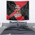 Custom Trinidad and Tobago Football Tapestry 2025 Go Soca Warriors