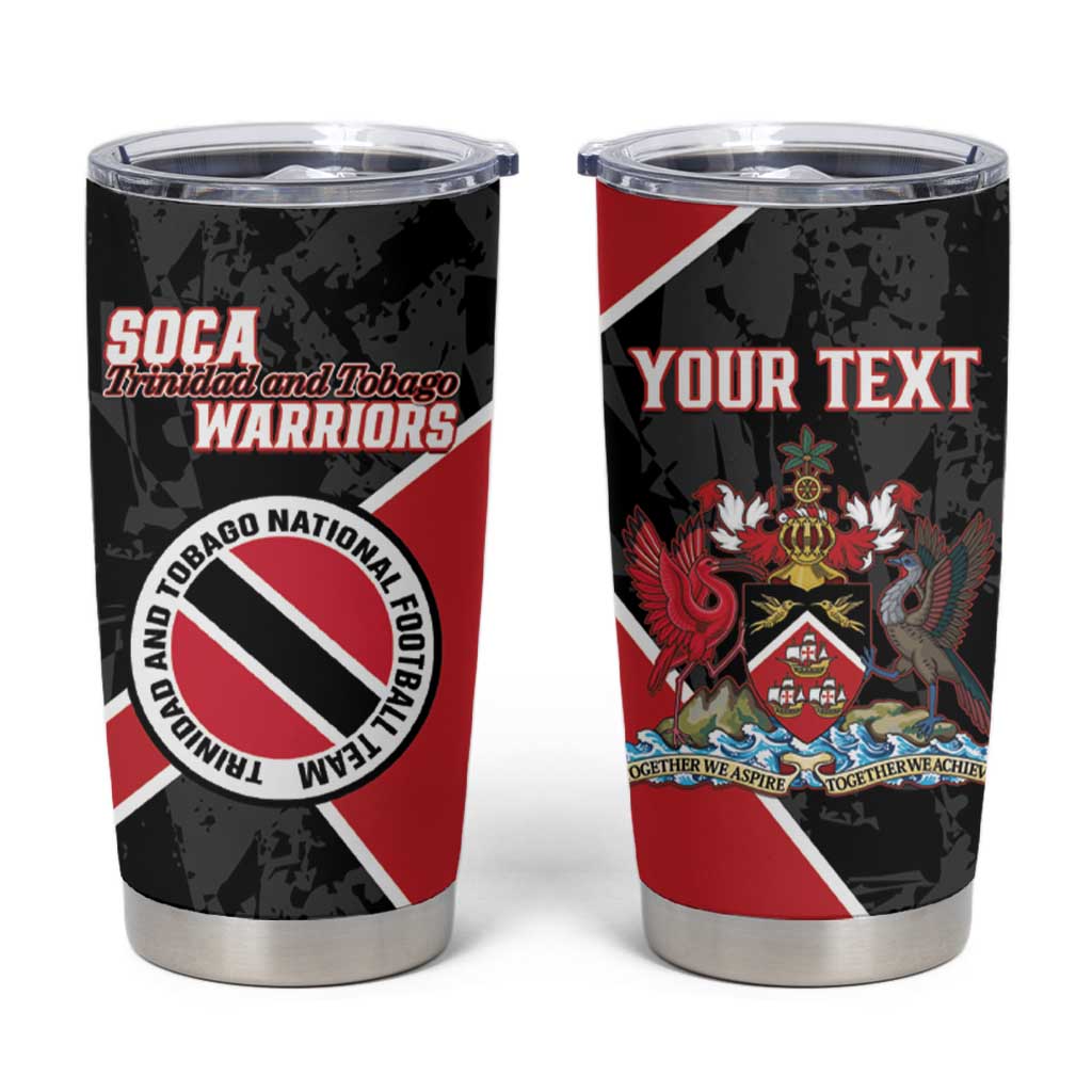 Custom Trinidad and Tobago Football Tumbler Cup 2025 Go Soca Warriors