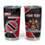 Custom Trinidad and Tobago Football Tumbler Cup 2025 Go Soca Warriors