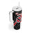 Custom Trinidad and Tobago Football Tumbler With Handle 2025 Go Soca Warriors