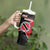 Custom Trinidad and Tobago Football Tumbler With Handle 2025 Go Soca Warriors