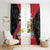 Custom Trinidad and Tobago Football Window Curtain 2025 Go Soca Warriors