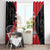 Custom Trinidad and Tobago Football Window Curtain 2025 Go Soca Warriors