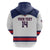 Custom United States Lacrosse Zip Hoodie Go Champions White Version