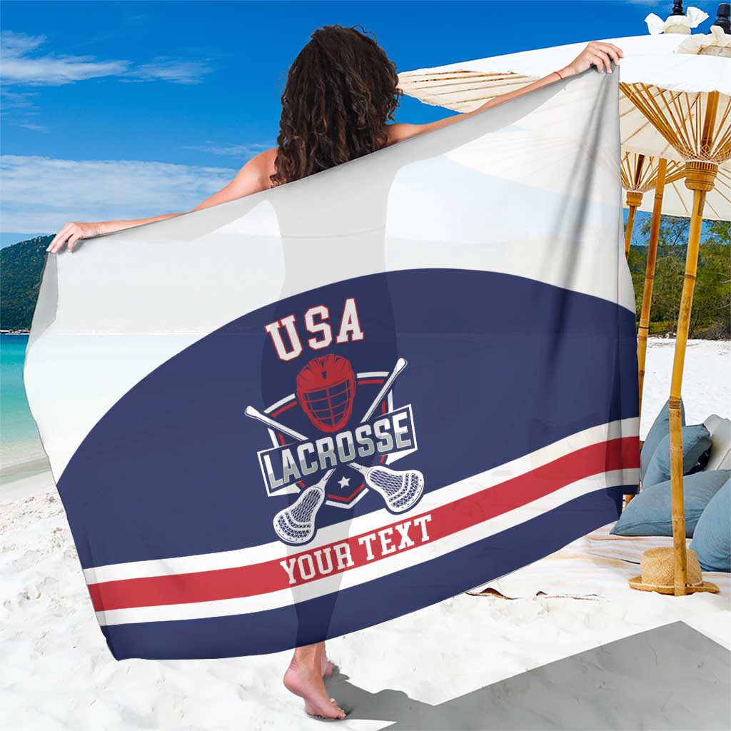 Custom United States Lacrosse Sarong Go Champions Blue Version
