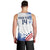 Custom United States Lacrosse Men Tank Top 2025 Grunge Style