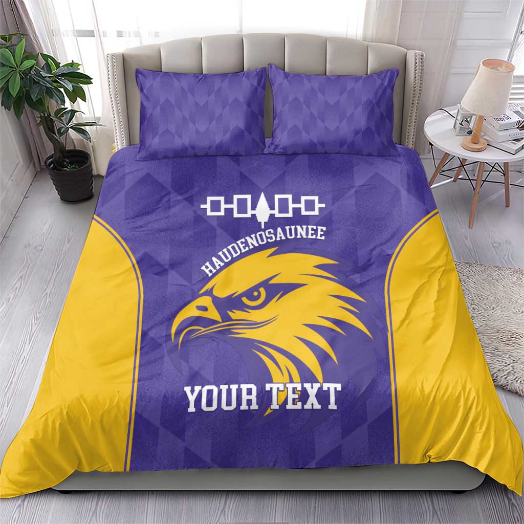 Custom Haudenosaunee Lacrosse Bedding Set 2025 Go Nationals