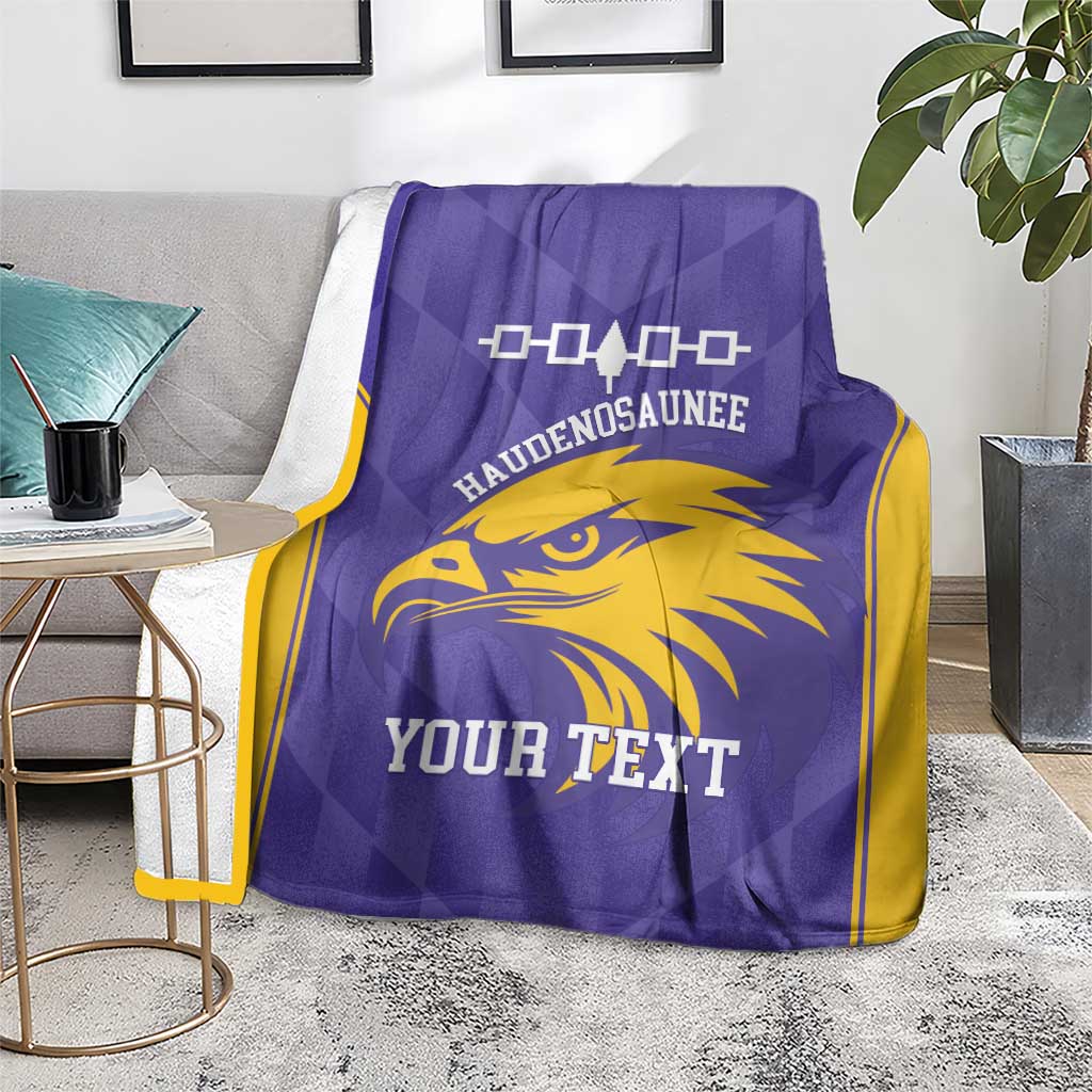 Custom Haudenosaunee Lacrosse Blanket 2025 Go Nationals
