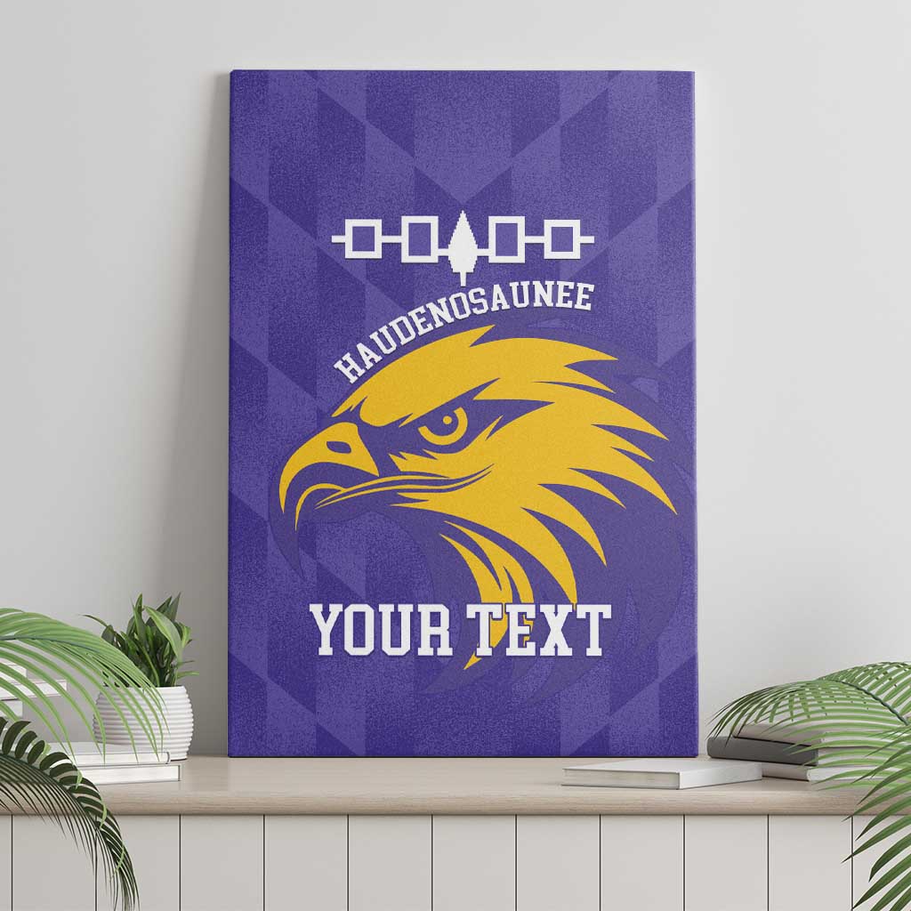 Custom Haudenosaunee Lacrosse Canvas Wall Art 2025 Go Nationals