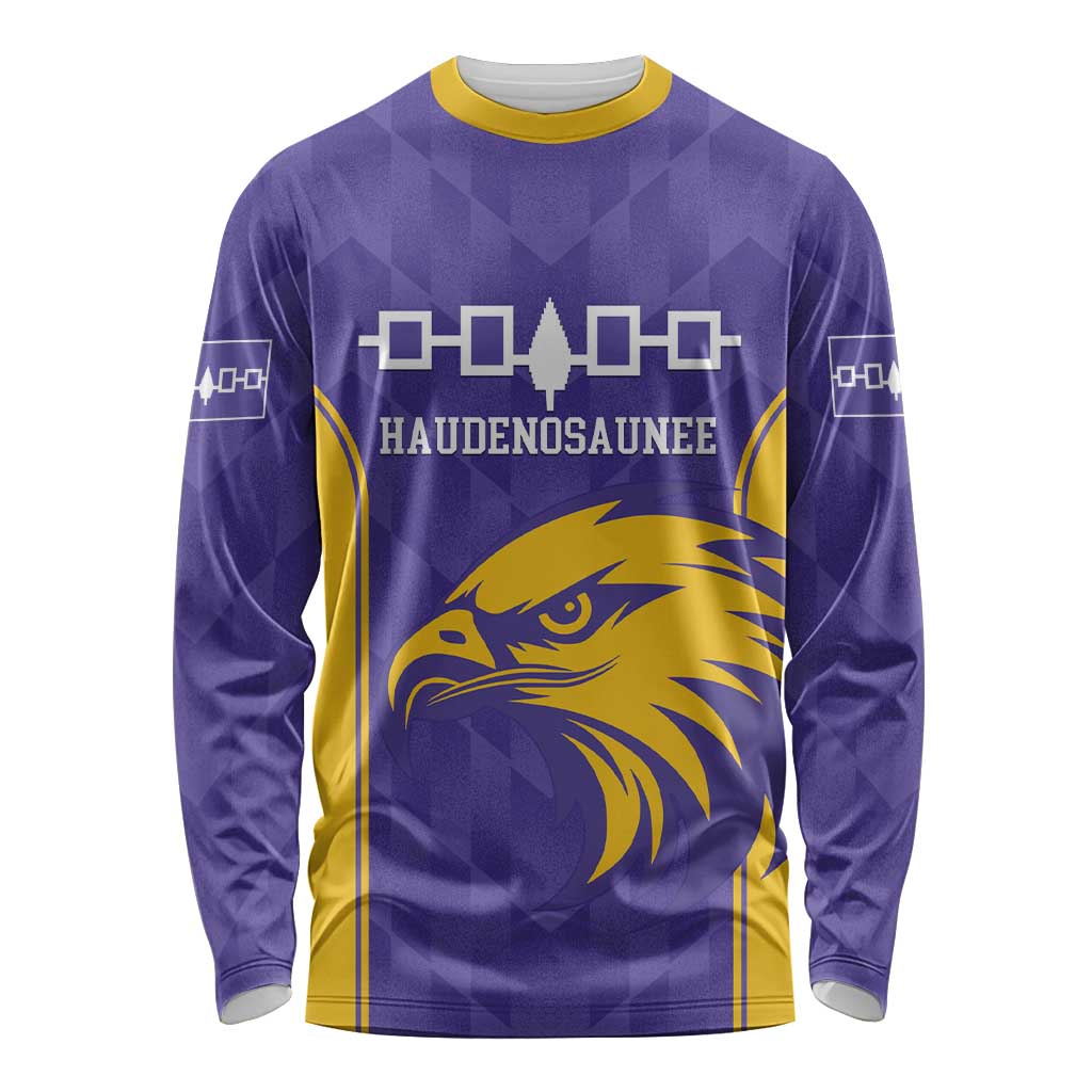 Custom Haudenosaunee Lacrosse Long Sleeve Shirt 2025 Go Nationals
