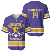 Custom Iroquois Lacrosse Baseball Jersey Haudenosaunee Nationals