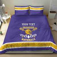 Custom Iroquois Lacrosse Bedding Set Haudenosaunee Nationals