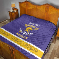 Custom Iroquois Lacrosse Quilt Haudenosaunee Nationals