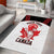 Custom Canada Lacrosse Area Rug Go Champions Maple Leaf