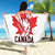 Custom Canada Lacrosse Beach Blanket Go Champions Maple Leaf