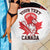 Custom Canada Lacrosse Beach Blanket Go Champions Maple Leaf