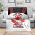 Custom Canada Lacrosse Blanket Go Champions Maple Leaf