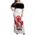 Custom Canada Lacrosse Family Matching Off Shoulder Maxi Dress and Hawaiian Shirt Go Champions Maple Leaf