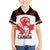 Custom Canada Lacrosse Family Matching Off Shoulder Short Dress and Hawaiian Shirt Go Champions Maple Leaf