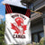 Custom Canada Lacrosse Garden Flag Go Champions Maple Leaf