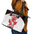 Custom Canada Lacrosse Leather Tote Bag Go Champions Maple Leaf