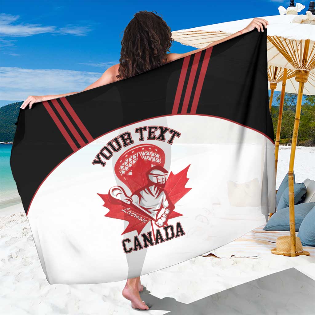 Custom Canada Lacrosse Sarong Go Champions Maple Leaf