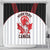 Custom Canada Lacrosse Shower Curtain Go Champions Maple Leaf