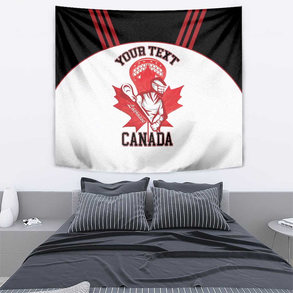 Custom Canada Lacrosse Tapestry Go Champions Maple Leaf