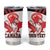 Custom Canada Lacrosse Tumbler Cup Go Champions Maple Leaf