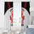 Custom Canada Lacrosse Window Curtain Go Champions Maple Leaf