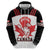 Custom Canada Lacrosse Zip Hoodie Go Champions Maple Leaf