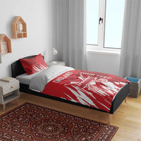 Custom England Lacrosse Bedding Set Go Champions Rose