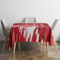 Custom England Lacrosse Tablecloth Go Champions Rose