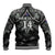 Custom New Zealand Silver Fern Rugby Baseball Jacket All Black Since 1892 Aotearoa Moko Maori - Wonder Print Shop